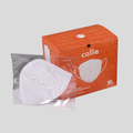 Callie Mask: A box of 20, BW 3D respirator surgical mask, made in Malaysia, in colour White